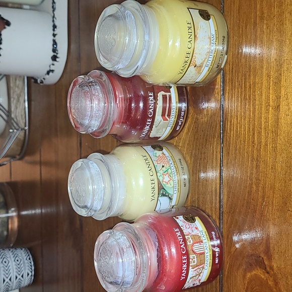 Yankee Candle Other - Lot of 4 Yankee Candle Small Jar Candles